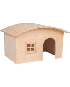 Flamingo Soby Natural Drvena Kućica za Glodare M 33,5x21,5x19cm