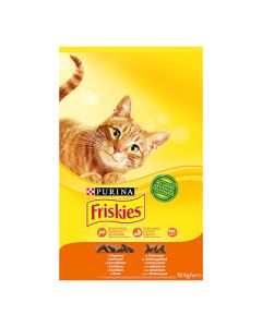 Friskies Cat Piletina i Povrće 10kg