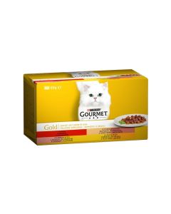 Gourmet Gold Multipack Chunks In Gravy 4x85g