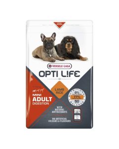 Versele-Laga Opti Life Adult Digestion Mini Jagnjetina 2,5kg