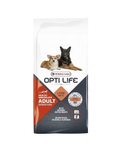 Versele-Laga Opti Life Adult Digestion Medium & Maxi Jagnjetina 12,5kg