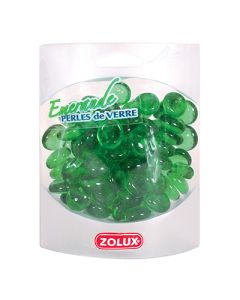 357515 Zolux Staklene Perle Smaragd 400g