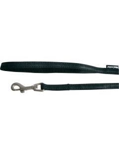 522 020NO Zolux Povodac Mac Kožni 20mm/1,2m Crni