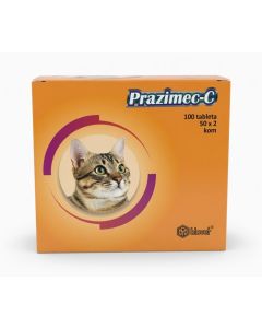 Prazimec C Tablete Protiv Parazita za Mačke 2kom.