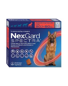 NexGard Spectra za Pse 30,1-60kg / 1 kom.