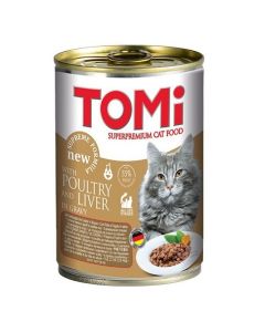 Tomi Mačka Konzerva Živina i Jetra 400g