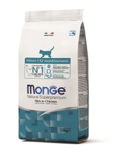 Monge Cat Kitten Piletina 1,5kg