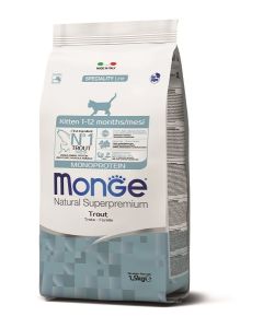 Monge Kitten Monoprotein Pastrmka 1,5 kg