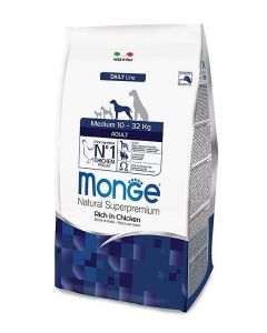 Monge Medium Adult Piletina 12kg