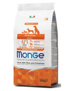 Monge Dog All Breeds Adult Pačetina, Pirinač i Krompir 2,5kg
