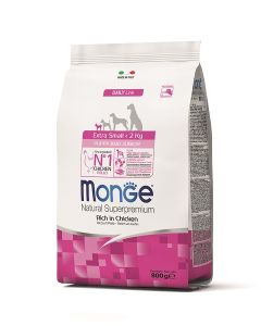 Monge Extra Small Puppy and Junior Piletina 800g