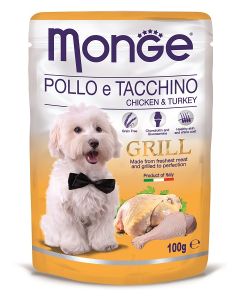 Monge Grill Kesica Piletina i Ćuretina 100g