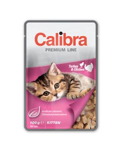 Calibra Cat Premium Kitten Kesica Ćuretina i Piletina 100g