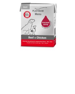 Platinum Menu Beef + Chicken 375g