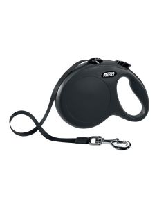 Flexi Povodac New Classic L Traka Crni 5m