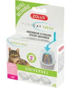 590302 Zolux Purecat Fresh Dopuna Za Filtere Za Uklanjanje Neprijatnih Mirisa