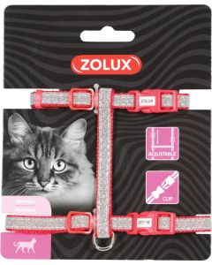 520024RGE Zolux Shiny Nylon Podesivi Am Crveni