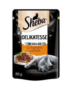 Sheba Fine Flakes Kesica Ćuretina 85g