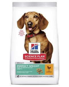 Hill's Perfect Weight Small & Mini Adult Piletina 1,5kg
