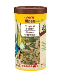 Sera Vipan Nature Hrana za Ukrasne Ribice u Listićima 1000 ml