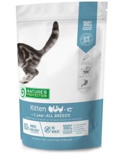 Nature's Protection Kitten All Breeds Živina i Kril 400g
