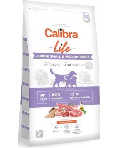 Calibra Dog Life Junior Small&Medium Breed Jagnjetina 2,5kg