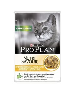 Pro Plan Cat Nutri Savour Sterilised Piletina u Sosu 85g