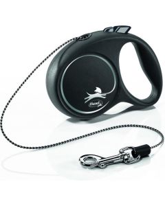 Flexi Povodac Black Design XS Sajla Sivi 3m