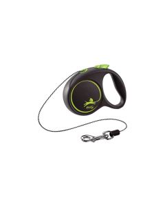 Flexi Povodac Black Design XS Sajla Zeleni 3m