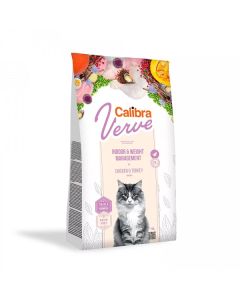 Calibra Cat Verve Grain Free Indoor & Weight Piletina 3,5kg