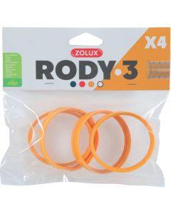 206032 Zolux Rody3 Spojnica Za Cevi U Kavezu Žuta 4 kom.