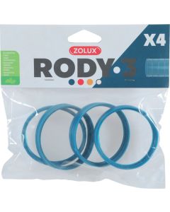 206033 Zolux Rody3 Spojnica Za Cevi U Kavezu Plava  4 kom.