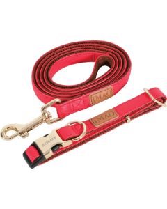 466765RGE Zolux Povodac IMAO Mayfair Crveni 15mm / 1,2m