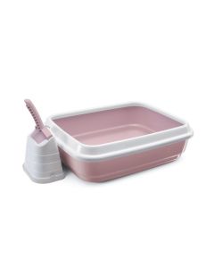 Imac Duo Toalet i Lopatica Za Posip Belo / Roze 59x40x28cm