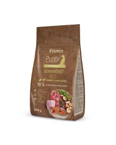 Fitmin Dog Purity Poluvlažna Hrana Zečetina & Jagnjetina sa Pirinčem 800g