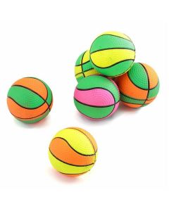 Leopet Neon Košarkaška Loptica Raznobojna 6,5cm / 1 kom.