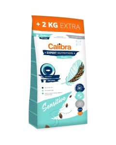 Calibra Dog Expert Nutrition Sensitive Losos 12+2kg