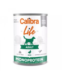 Calibra Dog Life Adult Pačetina sa Pirinčem Konzerva 400g