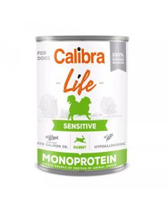 Calibra Dog Life Sensitive Zečetina Konzerva 400g