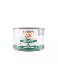 Calibra Cat Life Sterilised Pačetina Konzerva 200g
