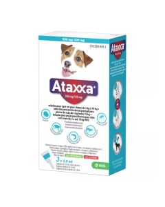 Ataxxa Spot-On Ampule Protiv Spoljnih Parazita za Pse 4-10kg 1ml / 1kom.