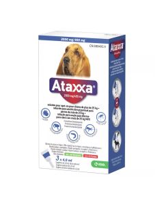 Ataxxa Spot-On Ampule Protiv Spoljnih Parazita za Pse Preko 25kg 4ml / 1kom.