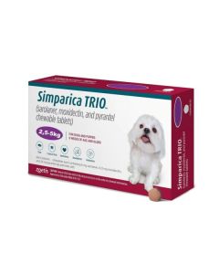 Simparica Trio 2.5-5kg / 1kom.
