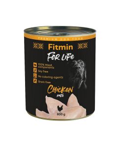 Fitmin For Life Dog Konzerva Piletina 800g