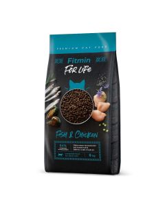 Fitmin Cat For Life Adult Riba i Piletina 1,8kg