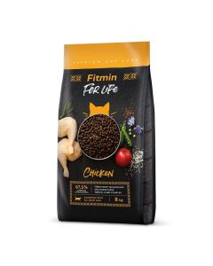 Fitmin Cat For Life Adult Piletina 1,8kg