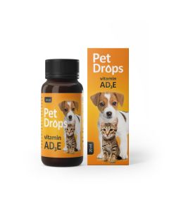 Interagrar Pet Drops Vitaminske Kapi za Pse i Mačke 20ml