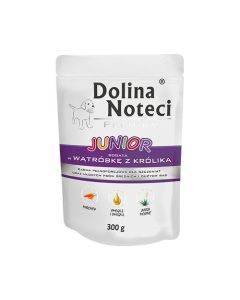 Dolina Noteci Premium Dog Junior Srednje i Velike Rase Zečja Džigerica 300g