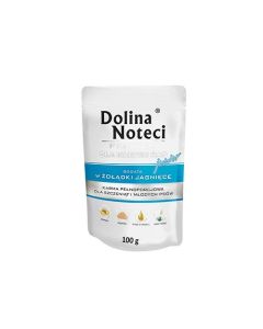 Dolina Noteci Premium Dog Junior Male Rase sa Jagnjećim Iznutricama 100g