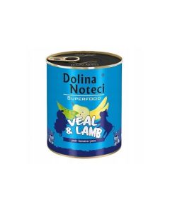 Dolina Noteci Superfood Dog Adult Teletina i Jagnjetina 800g